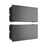  modulo  1/3 cego 2 unidades cor chumbo